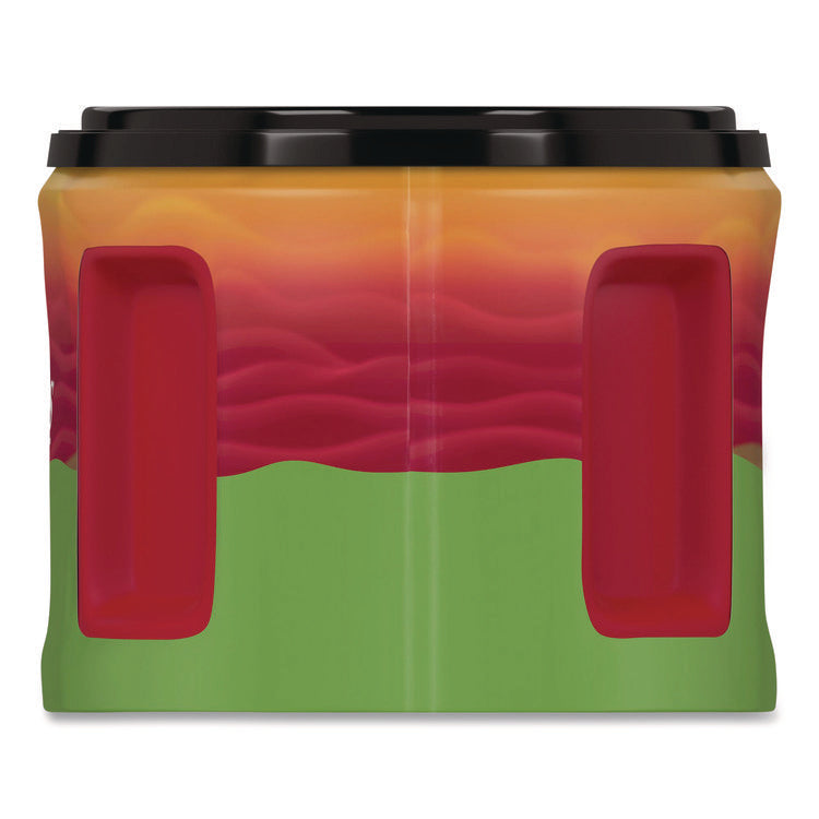 Half Caff Ground Coffee, 22.6 oz Canister, 6/Carton