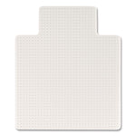 Oceanmat Carpet Chair Mat, 36 x 48, Lipped, Clear