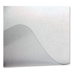 OceanMat Hard Floor Chair Mat, Lipped, 36 x 48, Clear