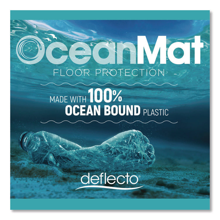 Oceanmat Hard Floor Chair Mat, 36 x 48, Clear