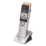 80-2151-02 Three-Handset Connect to Cell Cordless Telephone, Black/Silver
