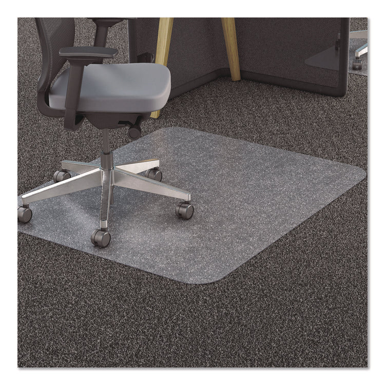 All Day Use Chair Mat - All Carpet Types, 36 X 48, Rectangular, Clear