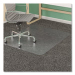 Supermat Frequent Use Chair Mat, Med Pile Carpet, Roll, 46 X 60, Rectangle, Clear