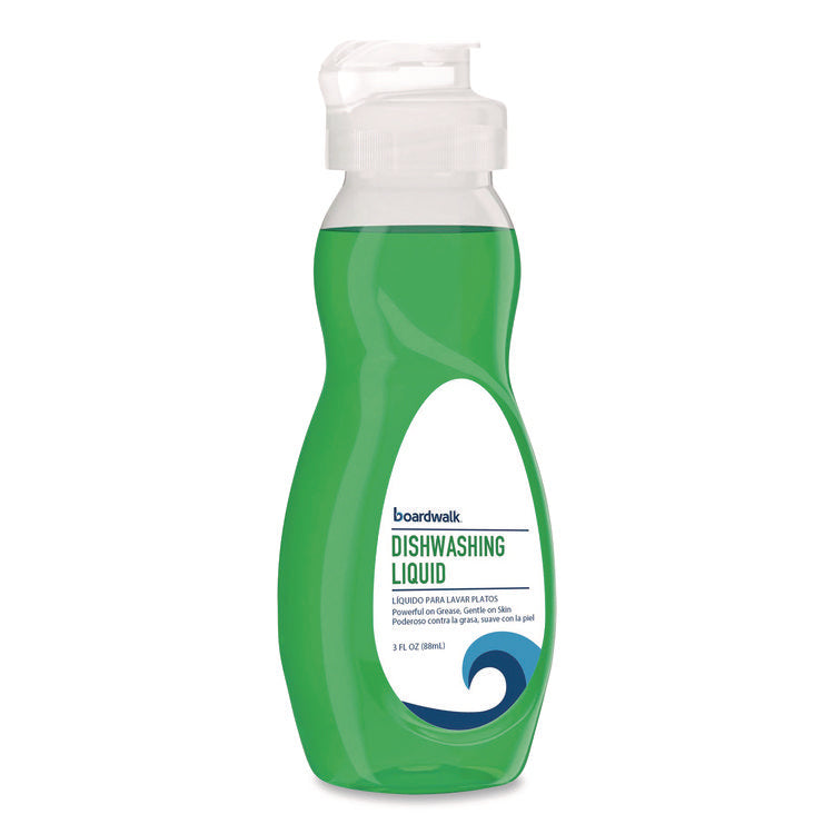 Manual Dish Soap, Fresh Scent, 3 oz Bottle, 72/Carton