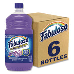 Antibacterial Multi-Purpose Cleaner, Lavender Scent, 48 oz Bottle, 6/Carton