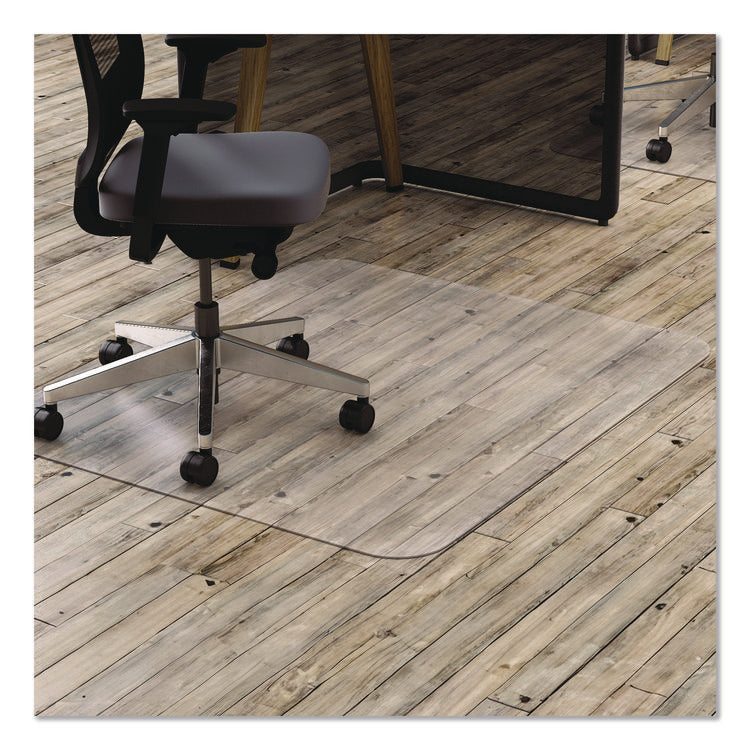 All Day Use Chair Mat - Hard Floors, 36 X 48, Rectangular, Clear