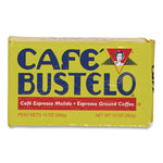 Coffee Brick, Espresso, 10 oz Brick Pack, 24/Carton