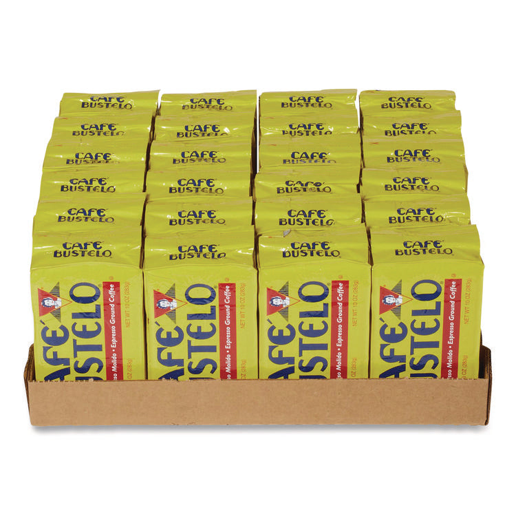 Coffee Brick, Espresso, 10 oz Brick Pack, 24/Carton