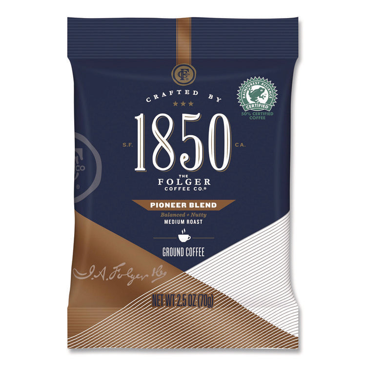 Pioneer Blend Coffee Fraction Packs, 2.5 oz Pack, 24 Packs/Carton