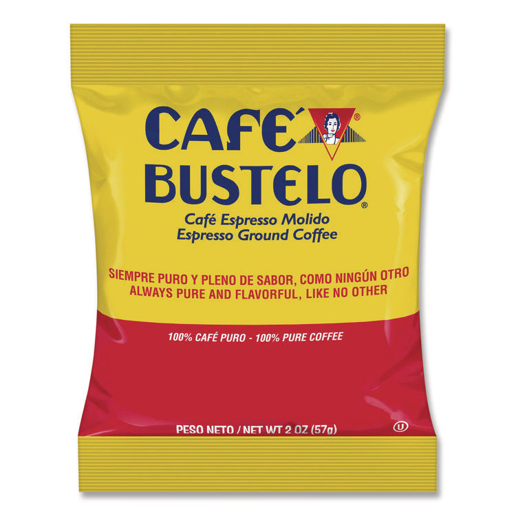 Regular Coffee Fraction Packs, Espresso, 2 oz Pack, 30/Carton
