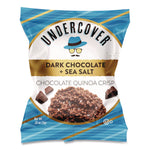 Dark Chocolate and Sea Salt Mini Quinoa Crisps, 0.25 oz Bag, 125/Carton