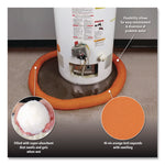 Water Dams, 2.5" x 4 ft x 2.5", Orange, 30/Box