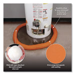 Water Dams, 2.5" x 10 ft x 2.5", Orange, 12/Box
