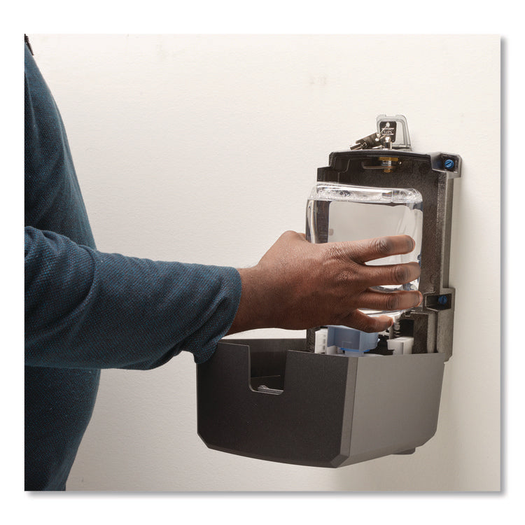 CS4 All-Weather Hand Sanitizer Dispensing System, 1,200 mL, 6.87 x 4.85 x 11.74, Graphite