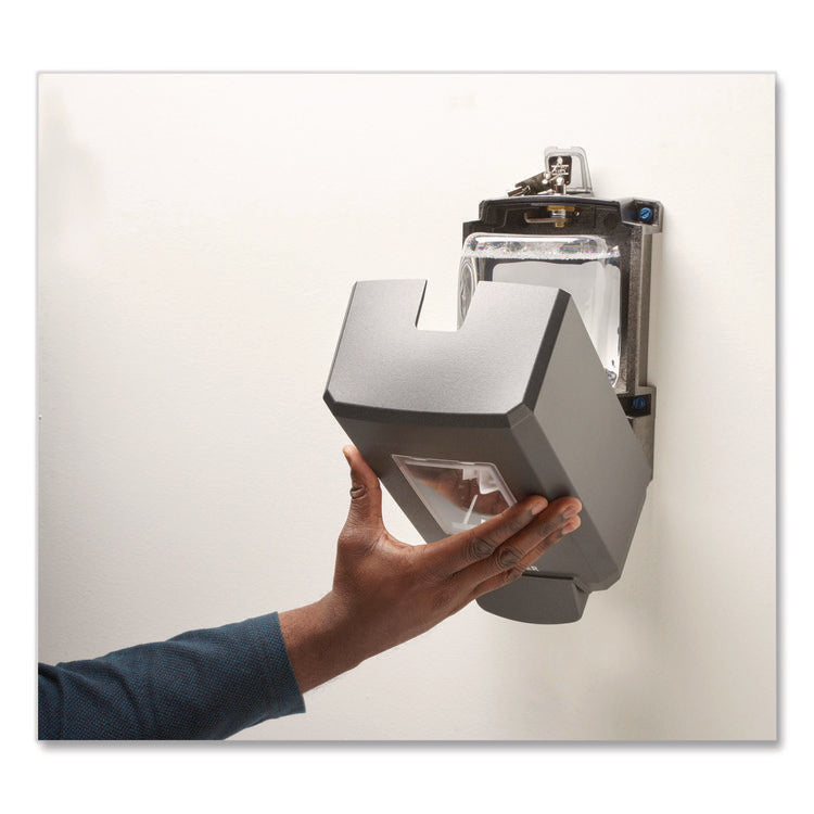 CS4 All-Weather Hand Sanitizer Dispensing System, 1,200 mL, 6.87 x 4.85 x 11.74, Graphite