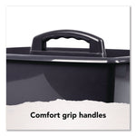 Large Caddy, 13 x 11 x 6.38, Black, 6/Pack