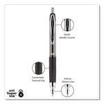 Signo 207 Gel Pen, Retractable, Medium 0.7 mm, Assorted Ink and Barrel Colors, 8/Pack