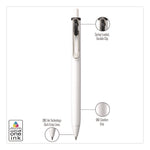 uniONE Gel Pen, Retractable, Medium 0.7 mm, Assorted Business Ink and Barrel Colors, 5/Pack
