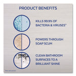 Disinfectant Power Bathroom Foamer, Liquid, Atlantic Fresh Scent, 32 oz Spray Bottle, 12/Carton