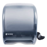 Classic Element Lever Roll Towel Dispenser, 12.5 x 8.5 x 12.75, Blue