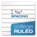 Stone Paper Notebook, 1-Subject, Medium/College Rule, Blue Cover, (60) 11 x 8.5 Sheets