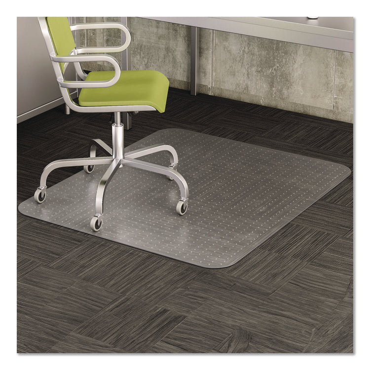 Duramat Moderate Use Chair Mat For Low Pile Carpet, 36 X 48, Rectangular, Clear