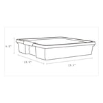 Project Box, 12" x 12", Clear, 5/Pack