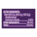 Disinfecting Wipes, 1-Ply, 7 x 7.25, Lavender and Cotton Blossom, White, 80 Wipes/Canister