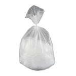 High-Density Commercial Can Liners, 16 gal, 5 mic, 24" x 33", Natural, Perforated Roll, 50 Bags/Roll, 20 Rolls/Carton