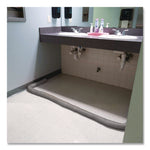Water Dams, 2.5" x 10 ft x 2.5", Gray, 12/Box