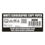 Everyday Copy Paper, 92 Bright, 20 lb Bond Weight, 8.5 x 11, White, 500 Sheets/Ream, 10 Reams/Carton, 40 Cartons/Pallet