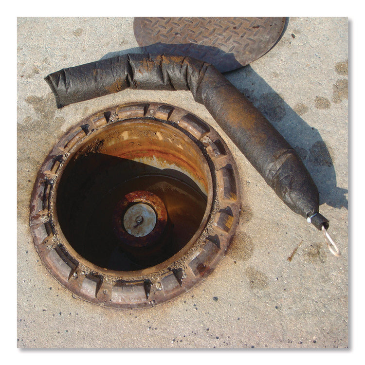Containment Well Sock, 0.8 gal, 3" x 2 ft, 10/Box