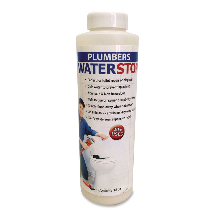 Water Stop, 17.75 L, 12 oz Bottle