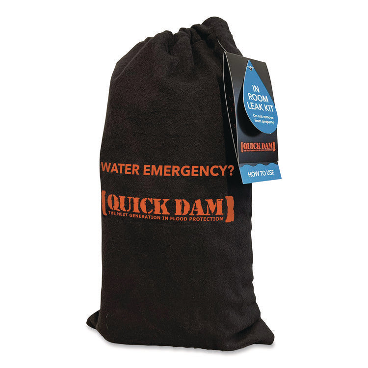 In-Room Leak Kit, (1) Drip Mat, (1) 8 ft Water Dam