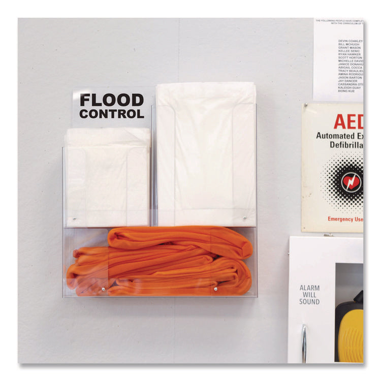 Wall Rack, (8) Drip Mats, (8) Mats, (2) 4 ft Water Dams, (1) 10 ft Water Dam