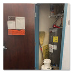 Wall Rack, (8) Drip Mats, (8) Mats, (2) 4 ft Water Dams, (1) 10 ft Water Dam