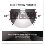 Frameless Blackout Privacy Filter for 24" Widescreen Flat Panel Monitor, 16:10 Aspect Ratio