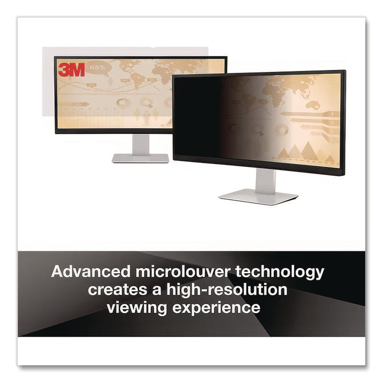 Frameless Blackout Privacy Filter for 19.5" Widescreen Flat Panel Monitor, 16:9 Aspect Ratio