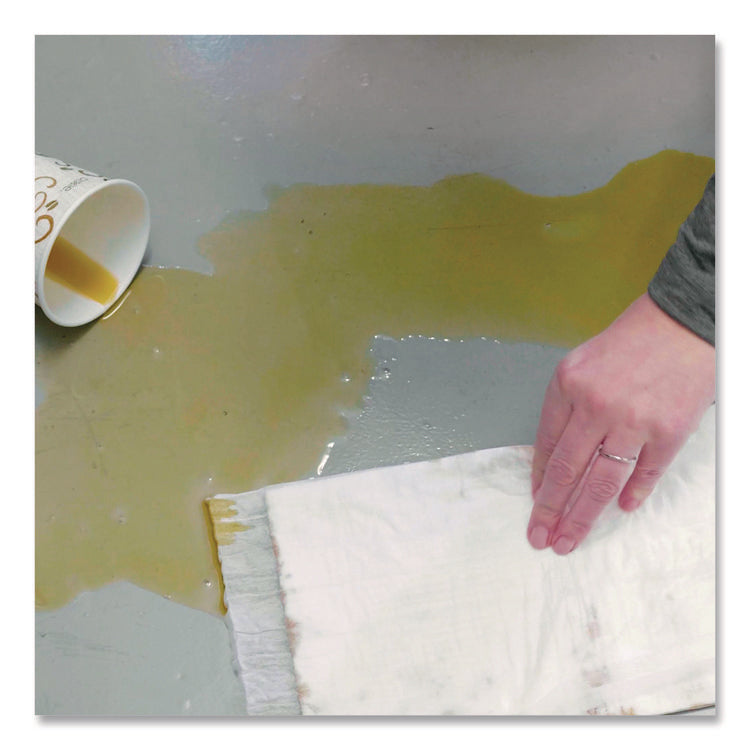 Super Absorbent Mats, 1.5 qt, 14" x 7", 200/Box