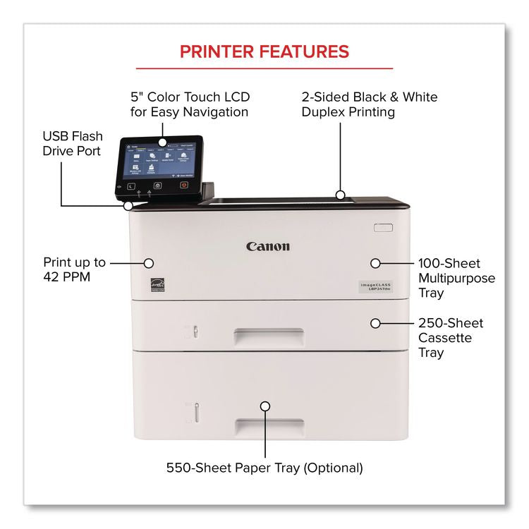 imageCLASS LBP247dw Wireless Laser Printer
