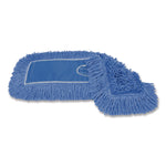 MaxiTwist Microfiber Dust Mops, Microfiber, 36" x 5", Blue