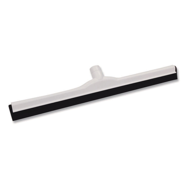 MaxiPlus Plastic Floor Squeegee, 18" Wide Blade