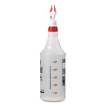Empty Trigger Sprayer, 32 oz, Clear, 12/Carton