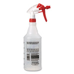 Empty Trigger Sprayer, 32 oz, Clear, 12/Carton