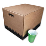 Carryout Boxes, Large Transport Box, 13.5 x 17 x 11.25, Kraft, 15/Carton