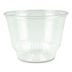 Plastic Cold Cups, Sundae, 8 oz, Clear, 1,000/Carton