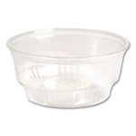 Plastic Cold Cups, Sundae, 5 oz, Clear, 1,000/Carton