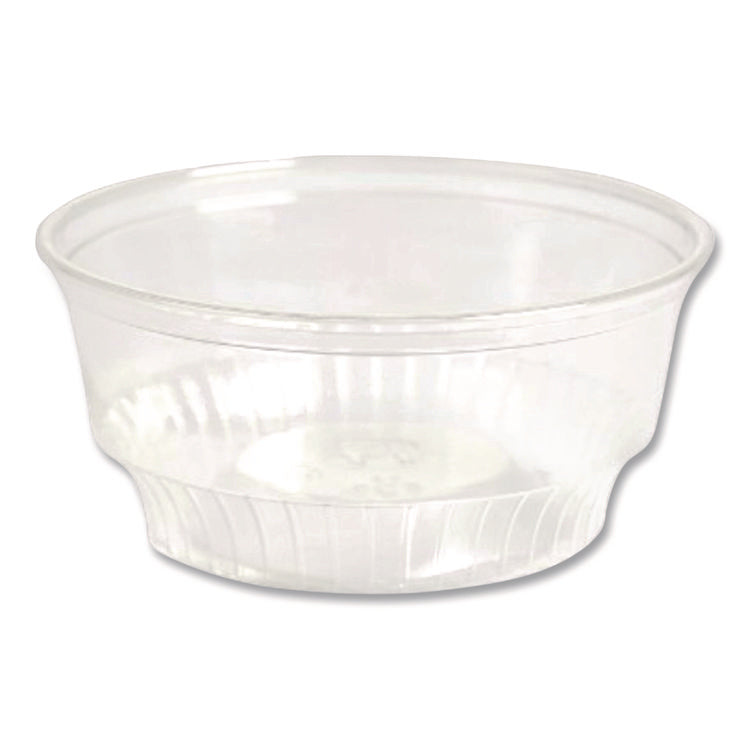 Plastic Cold Cups, Sundae, 5 oz, Clear, 1,000/Carton