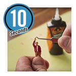 Super Glue Micro Precise, 0.19 Oz, Dries Clear, 4/carton