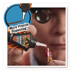 Super Glue Micro Precise, 0.19 Oz, Dries Clear, 4/carton